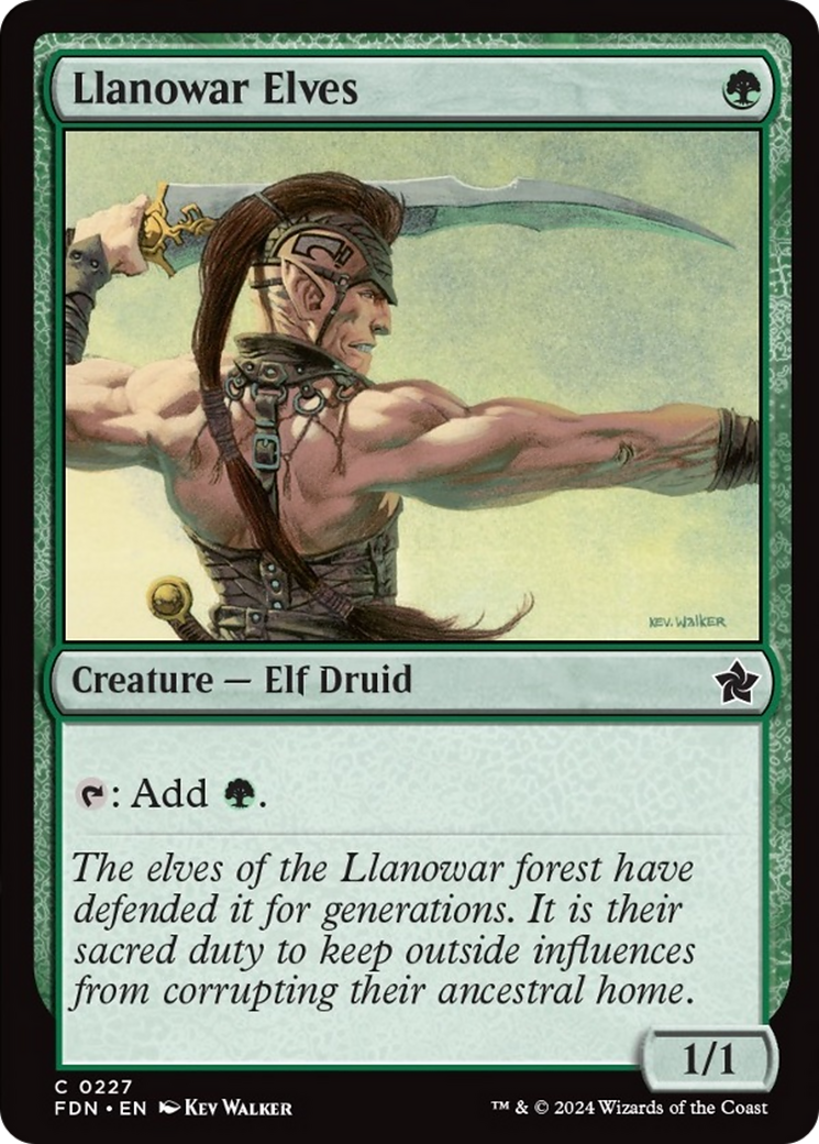 Llanowar Elves [Foundations] | Gaming Infinity