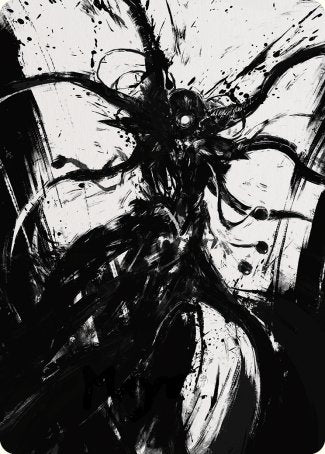 Tekuthal, Inquiry Dominus Art Card [Phyrexia: All Will Be One Art Series] | Gaming Infinity