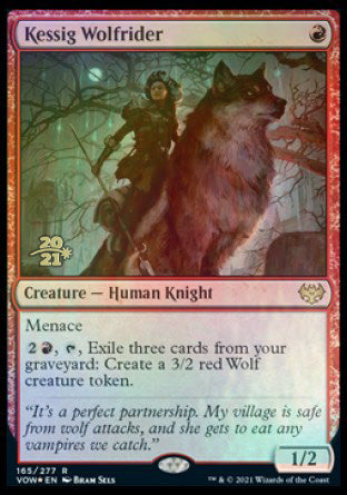 Kessig Wolfrider [Innistrad: Crimson Vow Prerelease Promos] | Gaming Infinity