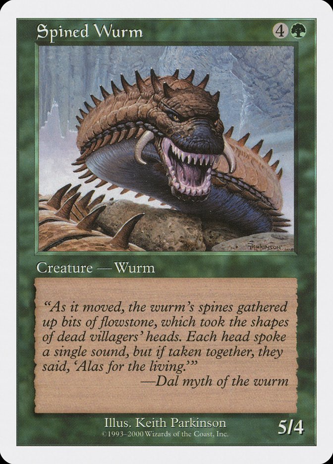 Spined Wurm [Media Promos] | Gaming Infinity