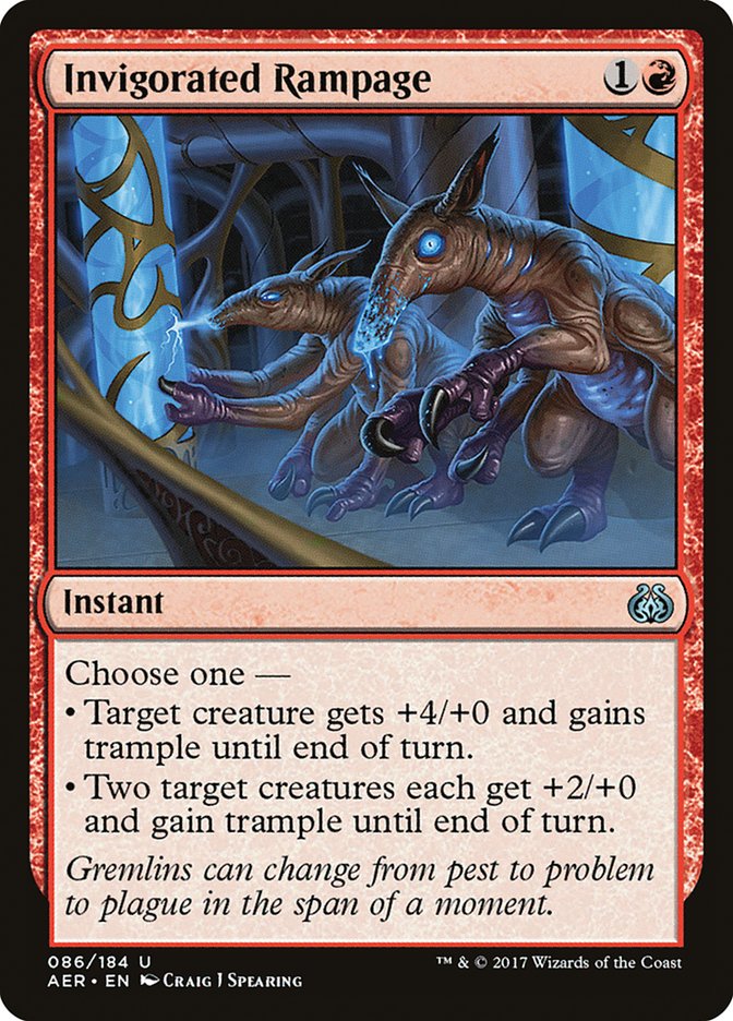 Invigorated Rampage [Aether Revolt] | Gaming Infinity