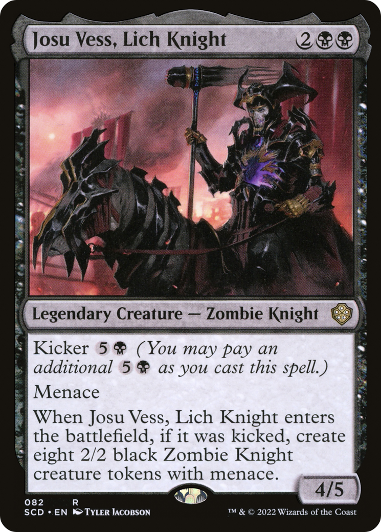 Josu Vess, Lich Knight [Starter Commander Decks] | Gaming Infinity