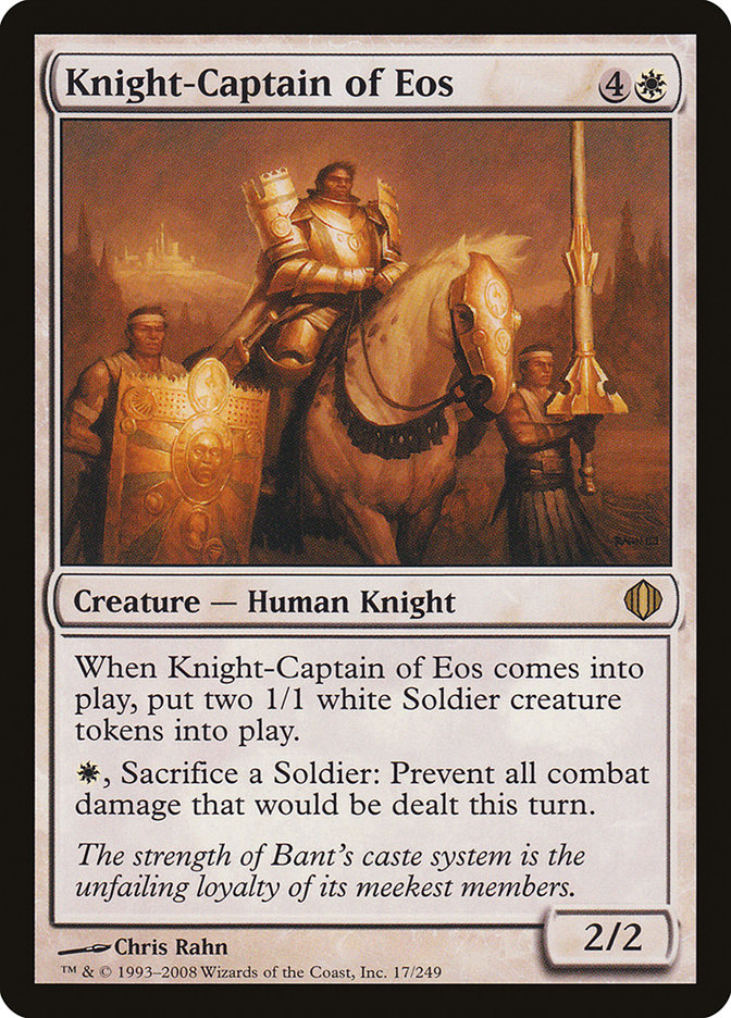 Knight-Captain of Eos [Shards of Alara] | Gaming Infinity