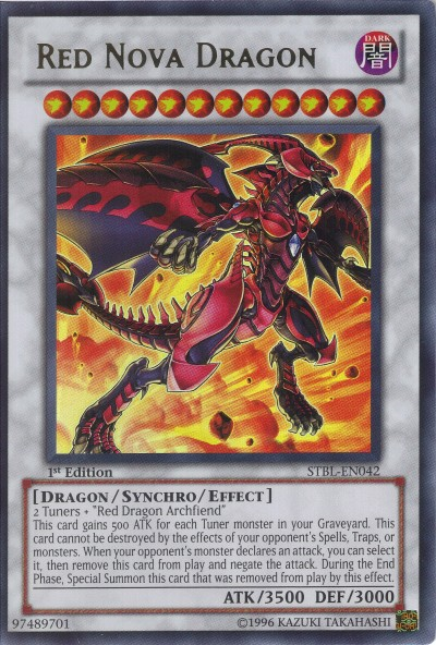 Red Nova Dragon [STBL-EN042] Ultra Rare | Gaming Infinity