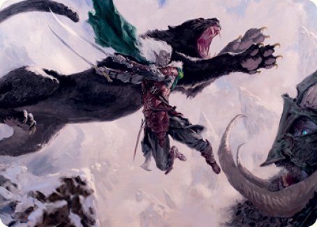 Drizzt Do'Urden Art Card [Dungeons & Dragons: Adventures in the Forgotten Realms Art Series] | Gaming Infinity