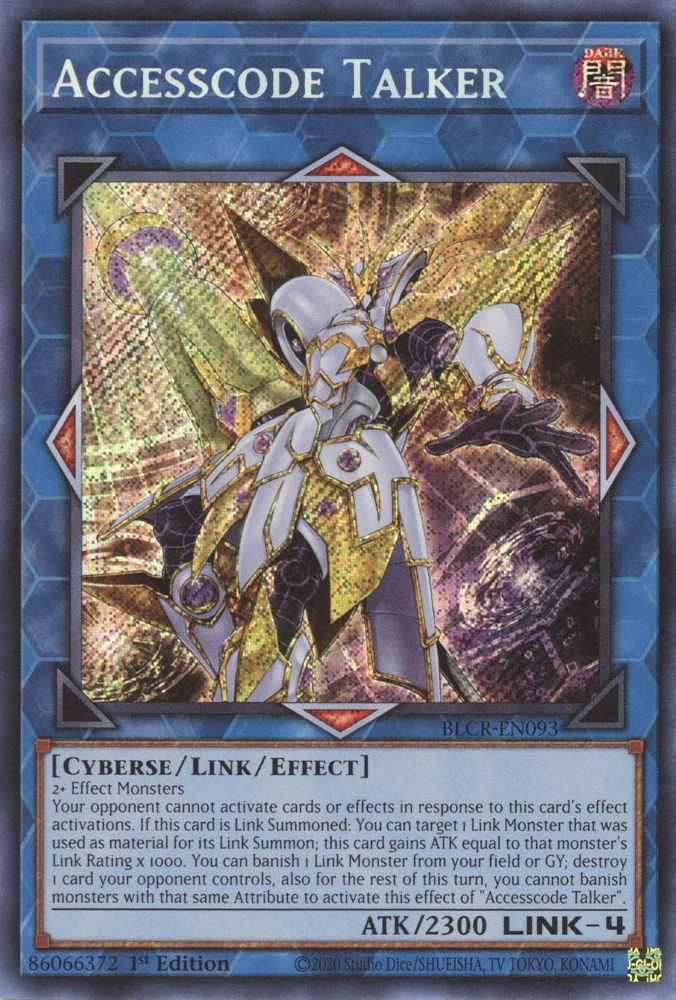 Accesscode Talker (Starlight Rare) [BLCR-EN093] Secret Rare | Gaming Infinity