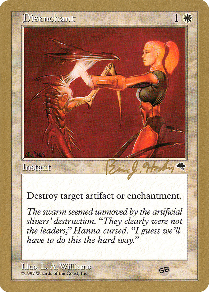 Disenchant (Brian Hacker) (SB) [World Championship Decks 1998] | Gaming Infinity