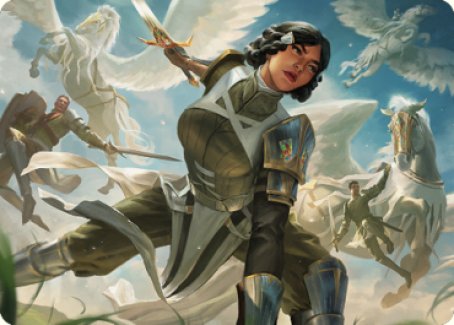 Resolute Reinforcements Art [Dominaria United Art Series] | Gaming Infinity