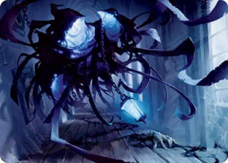 Spectral Adversary Art Card [Innistrad: Midnight Hunt Art Series] | Gaming Infinity