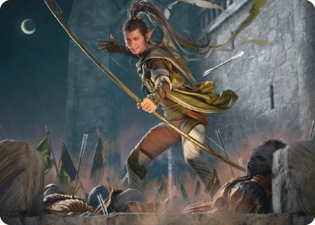 Legolas, Counter of Kills Art Card [The Lord of the Rings: Tales of Middle-earth Art Series] | Gaming Infinity