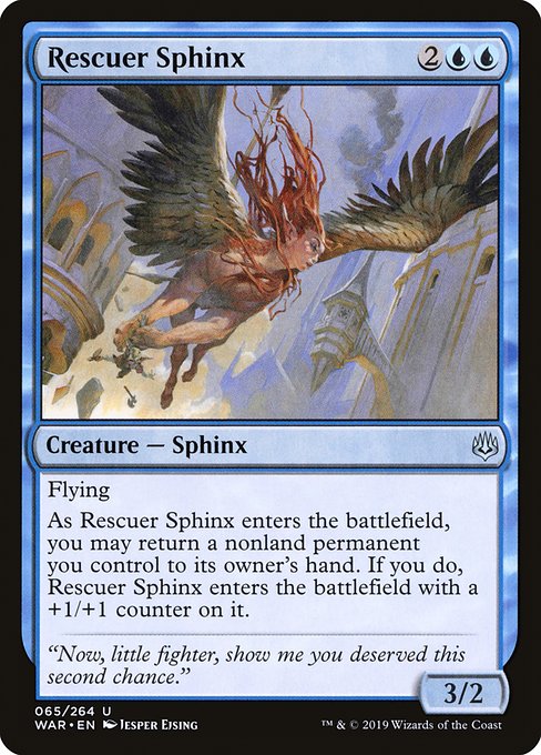 Rescuer Sphinx [War of the Spark] | Gaming Infinity