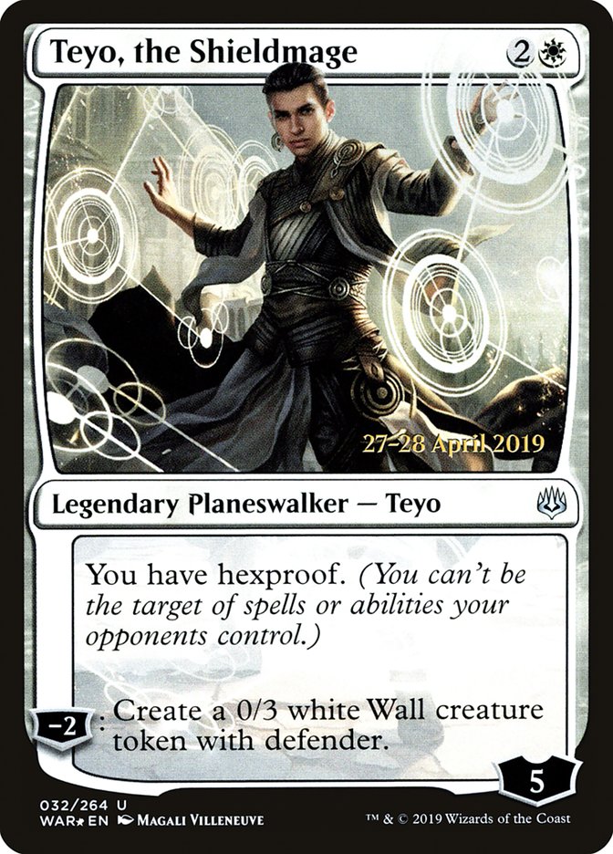 Teyo, the Shieldmage  [War of the Spark Prerelease Promos] | Gaming Infinity