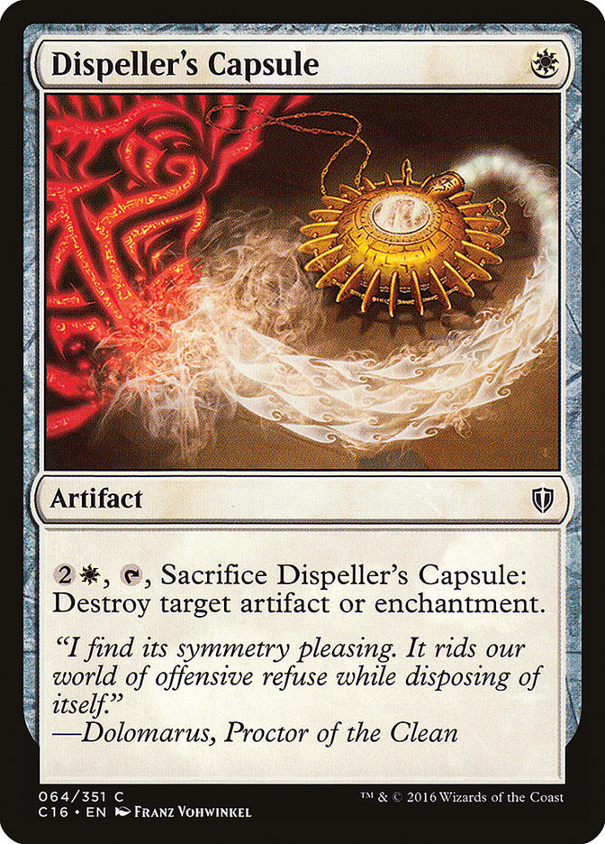 Dispeller's Capsule [Commander 2016] | Gaming Infinity