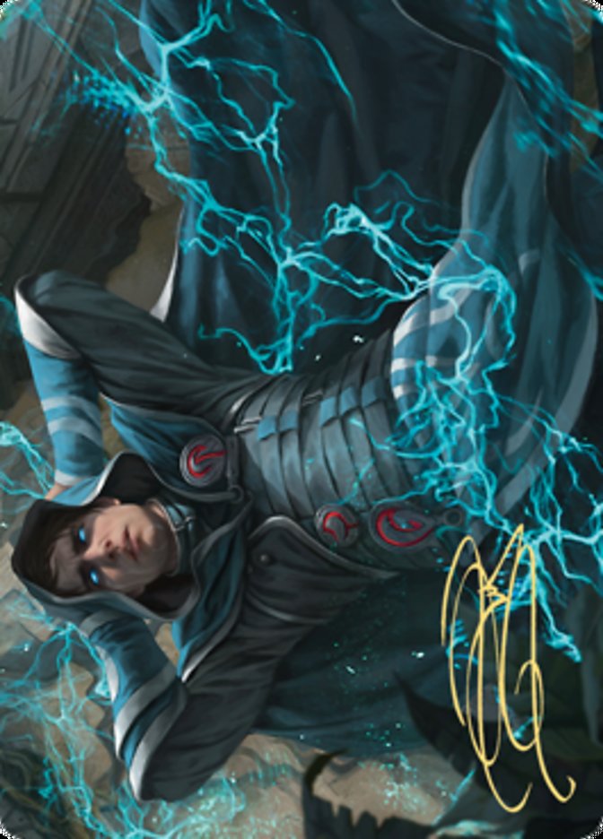 Maddening Cacophony Art Card (Gold-Stamped Signature) [Zendikar Rising Art Series] | Gaming Infinity