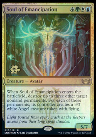 Soul of Emancipation [Streets of New Capenna Prerelease Promos] | Gaming Infinity