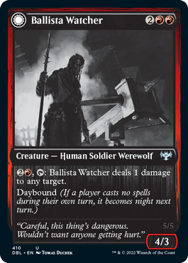 Ballista Watcher // Ballista Wielder [Innistrad: Double Feature] | Gaming Infinity