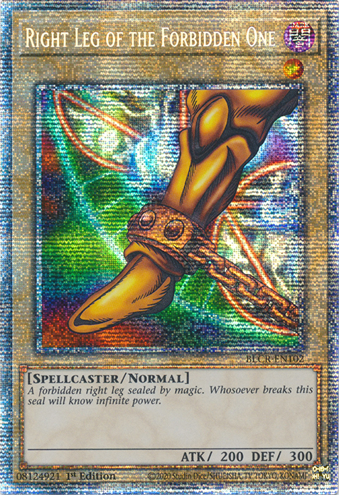 Right Leg of the Forbidden One [BLCR-EN102] Starlight Rare | Gaming Infinity