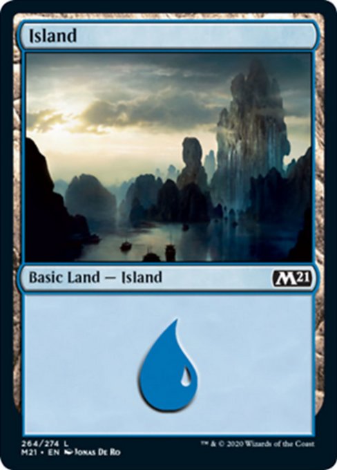 Island (264) [Core Set 2021] | Gaming Infinity