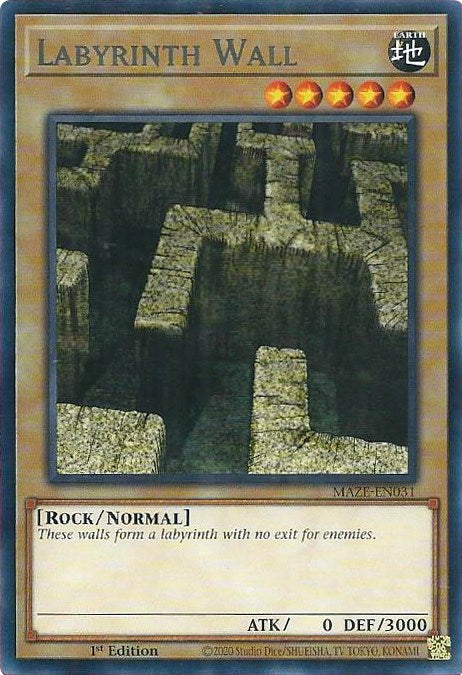 Labyrinth Wall [MAZE-EN031] Rare | Gaming Infinity