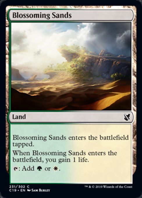 Blossoming Sands [Commander 2019] | Gaming Infinity