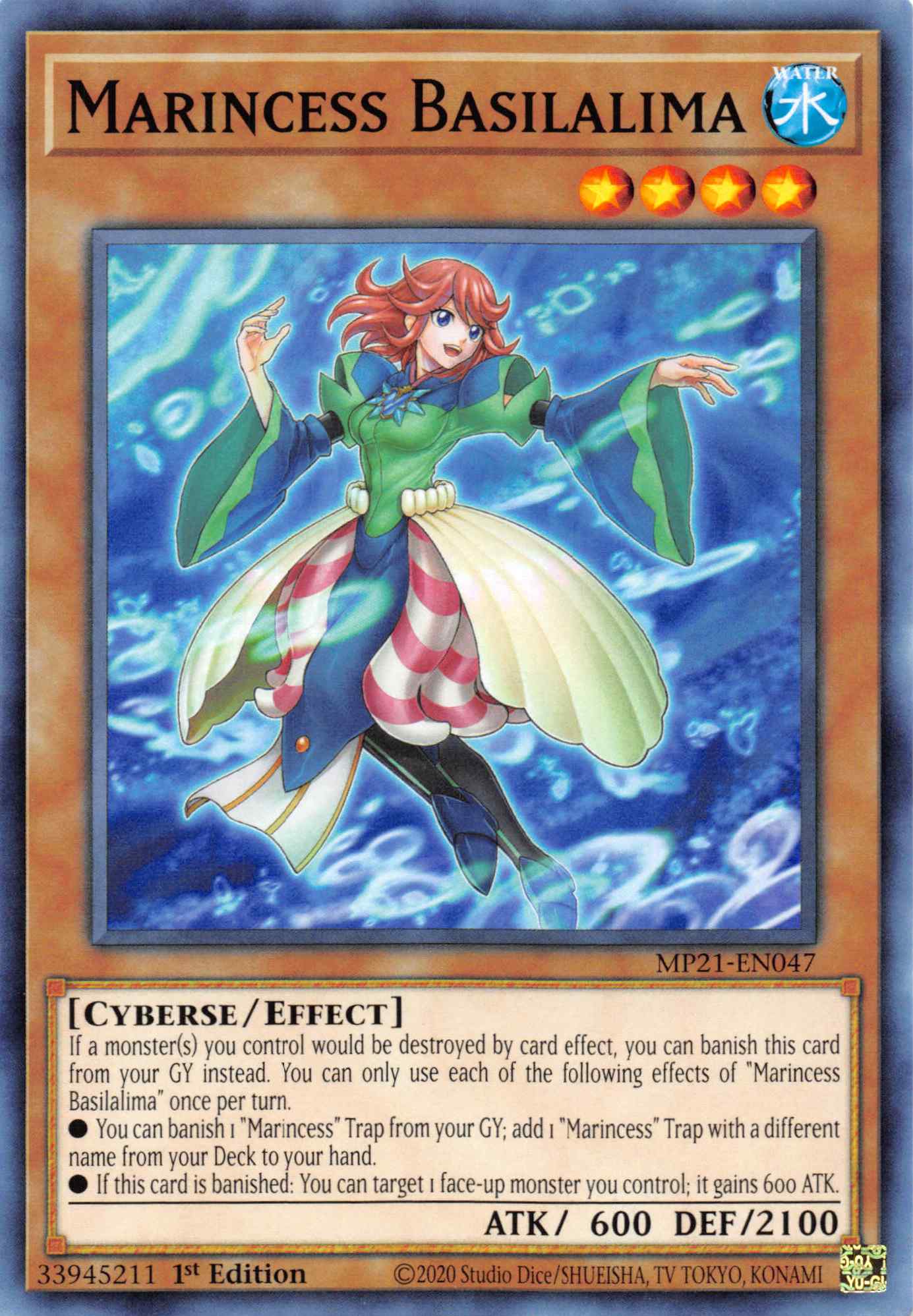 Marincess Basilalima [MP21-EN047] Common | Gaming Infinity