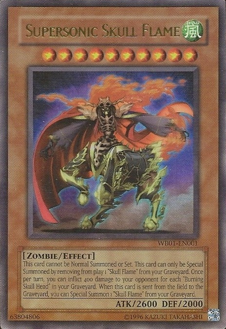 Supersonic Skull Flame [WB01-EN001] Super Rare | Gaming Infinity