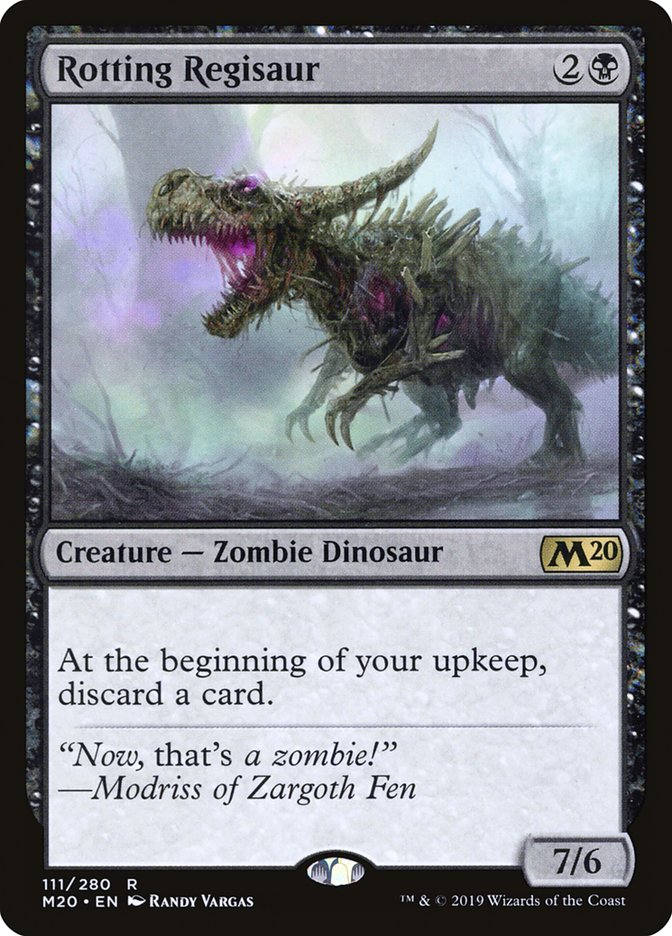 Rotting Regisaur [Core Set 2020] | Gaming Infinity