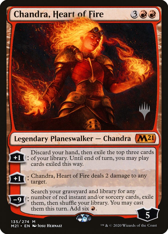 Chandra, Heart of Fire (Promo Pack) [Core Set 2021 Promos] | Gaming Infinity