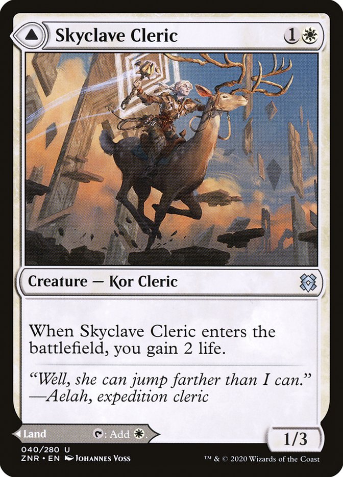 Skyclave Cleric // Skyclave Basilica [Zendikar Rising] | Gaming Infinity