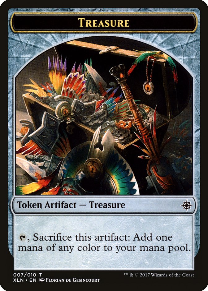 Treasure (007/010) [Ixalan Tokens] | Gaming Infinity