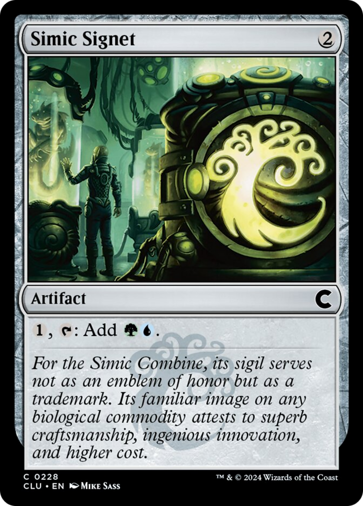 Simic Signet [Ravnica: Clue Edition] | Gaming Infinity