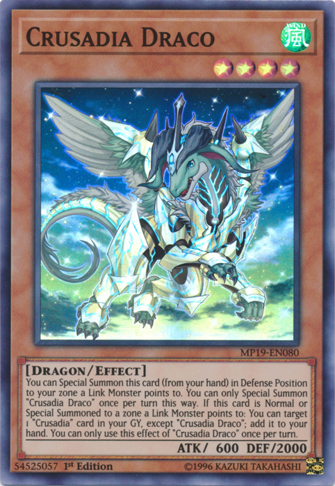 Crusadia Draco [MP19-EN080] Super Rare | Gaming Infinity