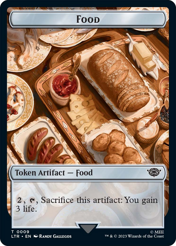 Treefolk // Food Token [The Lord of the Rings: Tales of Middle-Earth Commander Tokens] | Gaming Infinity