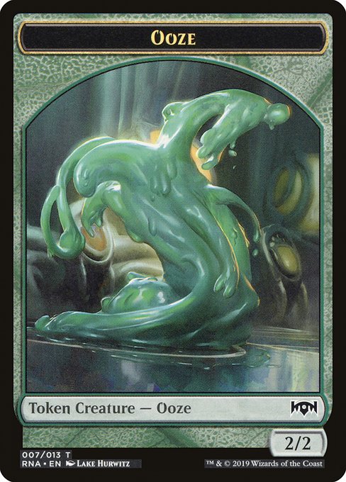 Ooze Token [Ravnica Allegiance Tokens] | Gaming Infinity