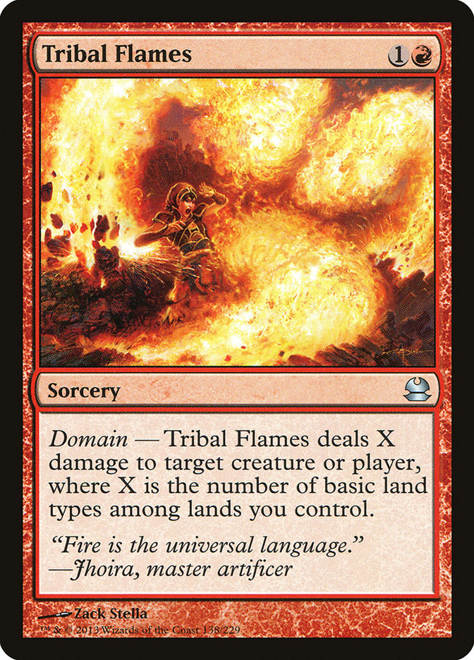 Tribal Flames [Modern Masters] | Gaming Infinity