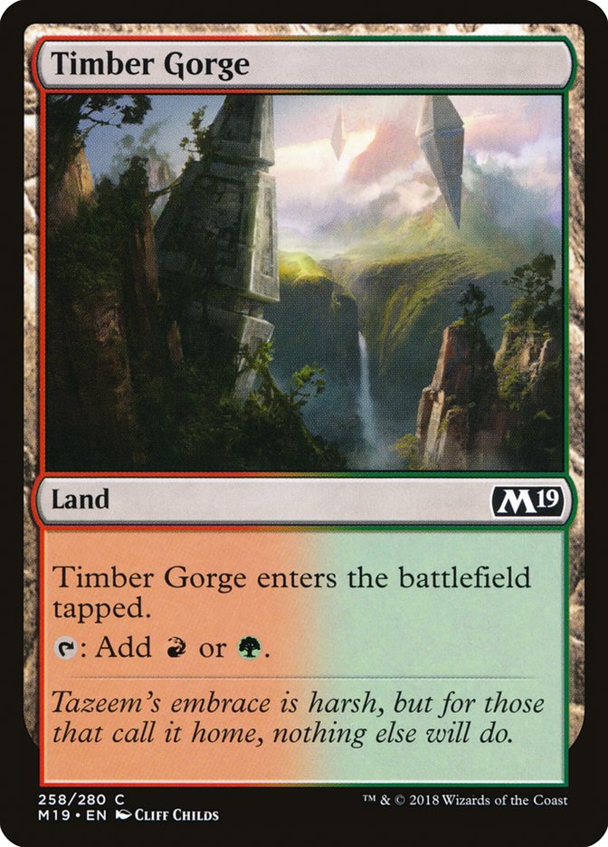 Timber Gorge [Core Set 2019] | Gaming Infinity