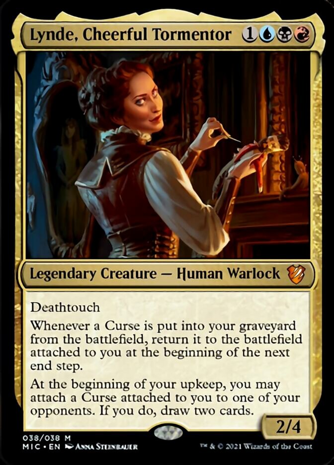 Lynde, Cheerful Tormentor [Innistrad: Midnight Hunt Commander] | Gaming Infinity