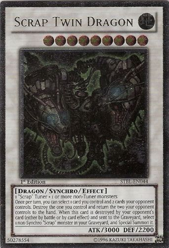 Scrap Twin Dragon [STBL-EN044] Ultimate Rare | Gaming Infinity