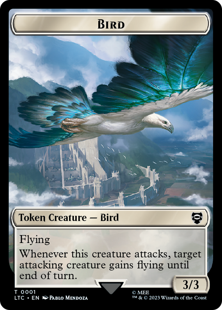 Bird // Goat Token [The Lord of the Rings: Tales of Middle-Earth Commander Tokens] | Gaming Infinity