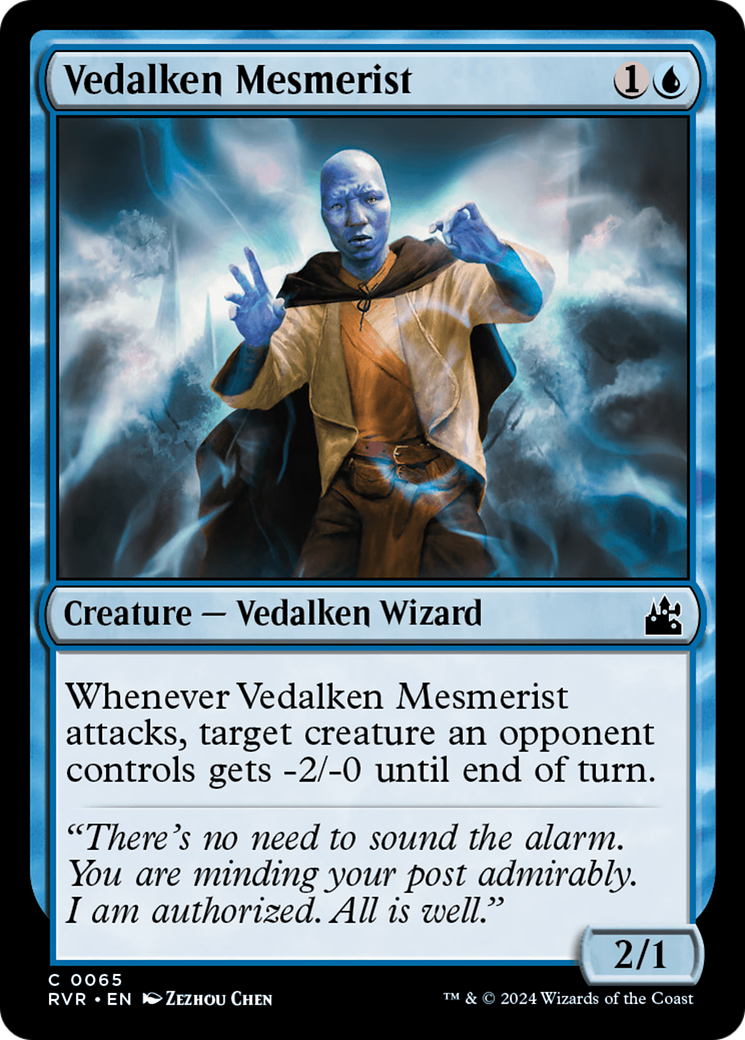 Vedalken Mesmerist [Ravnica Remastered] | Gaming Infinity