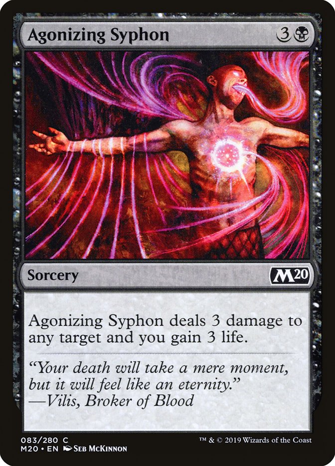 Agonizing Syphon [Core Set 2020] | Gaming Infinity