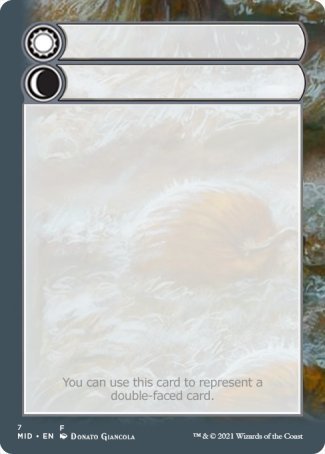 Helper Card (7/9) [Innistrad: Midnight Hunt Tokens] | Gaming Infinity