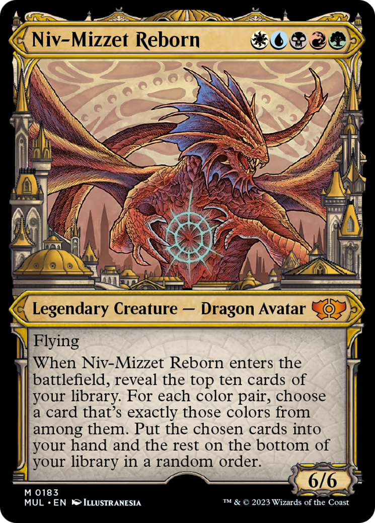 Niv-Mizzet Reborn (Halo Foil) [Multiverse Legends] | Gaming Infinity