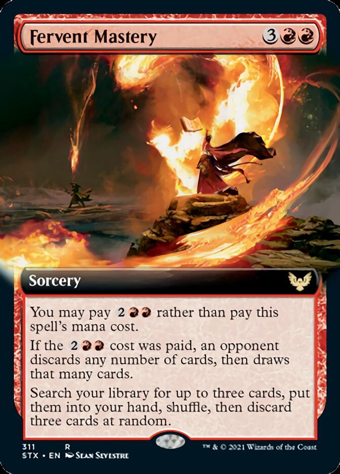 Fervent Mastery (Extended) [Strixhaven: School of Mages] | Gaming Infinity
