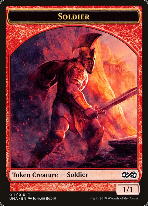 Soldier Token [Ultimate Masters Tokens] | Gaming Infinity