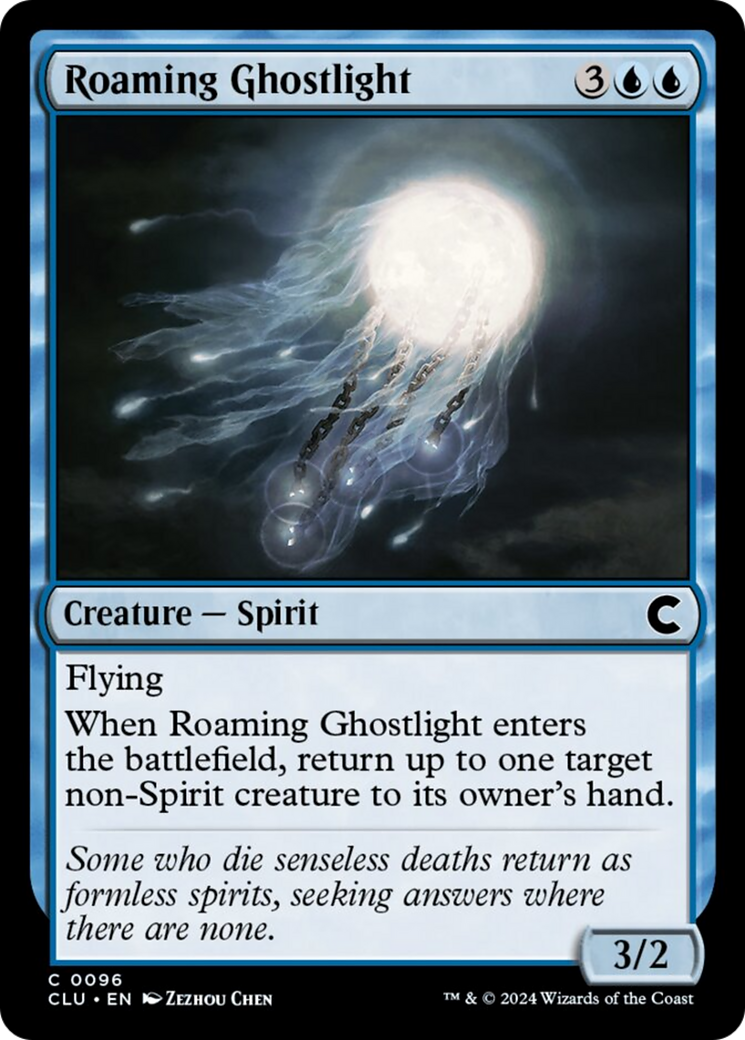 Roaming Ghostlight [Ravnica: Clue Edition] | Gaming Infinity