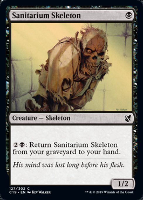 Sanitarium Skeleton [Commander 2019] | Gaming Infinity