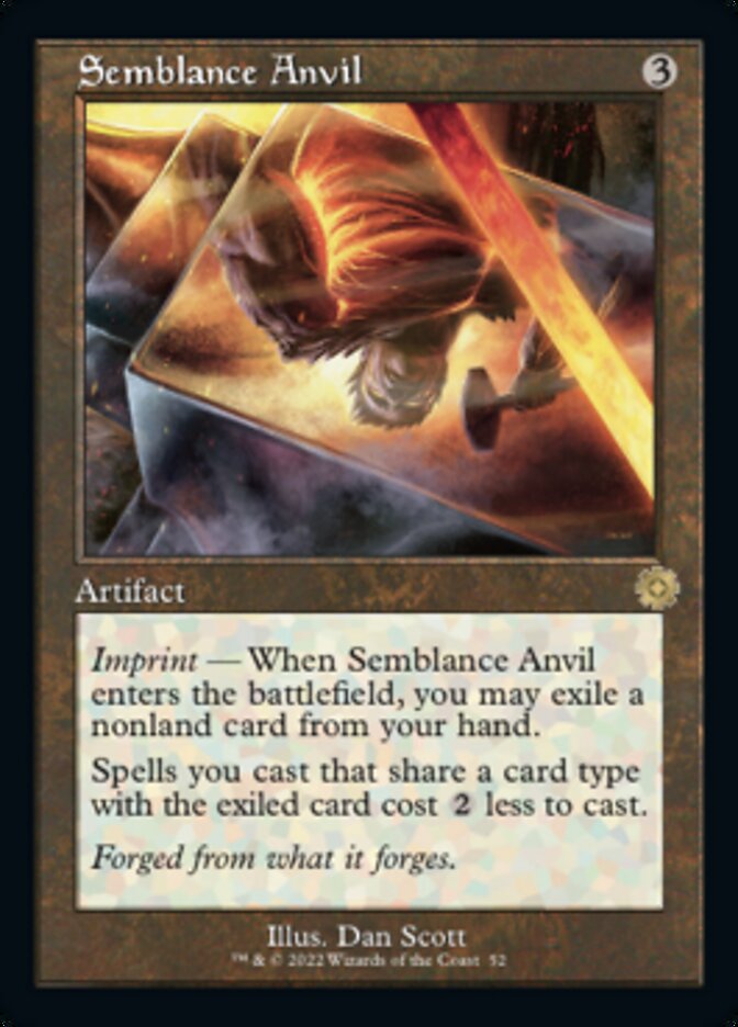 Semblance Anvil (Retro) [The Brothers' War Retro Artifacts] | Gaming Infinity