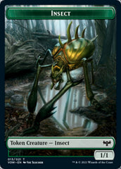 Insect // Spirit (002) Double-sided Token [Innistrad: Crimson Vow Tokens] | Gaming Infinity