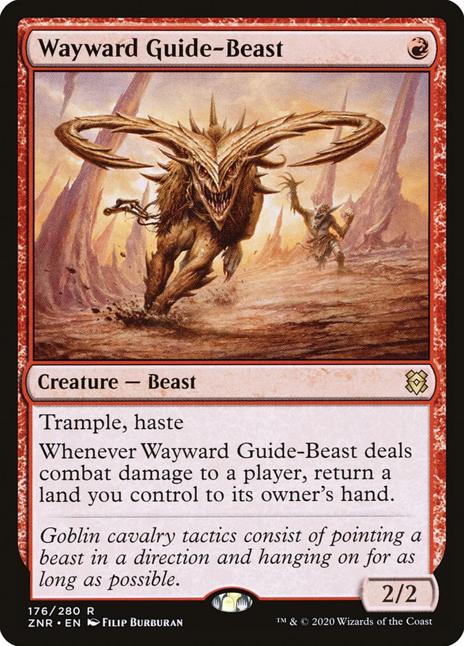 Wayward Guide-Beast [Zendikar Rising] | Gaming Infinity